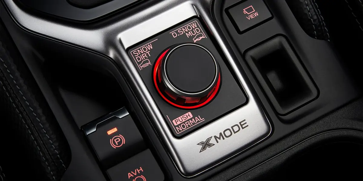 Botón de modo de manejo de Subaru