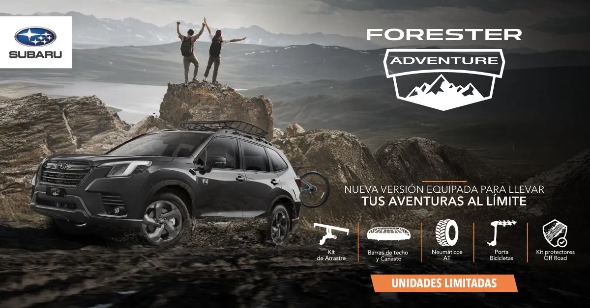 Subaru Forester Adventure nueva SUV
